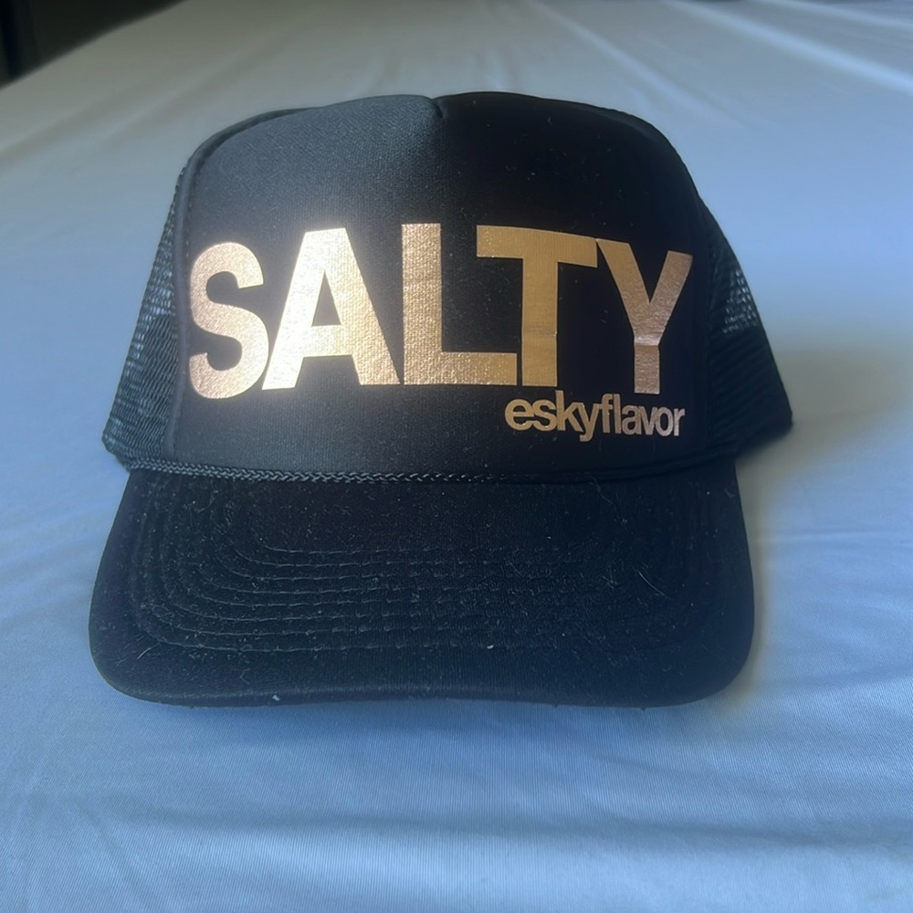 Salty Trucker Hat - custom by San Lorenzo Bikinis